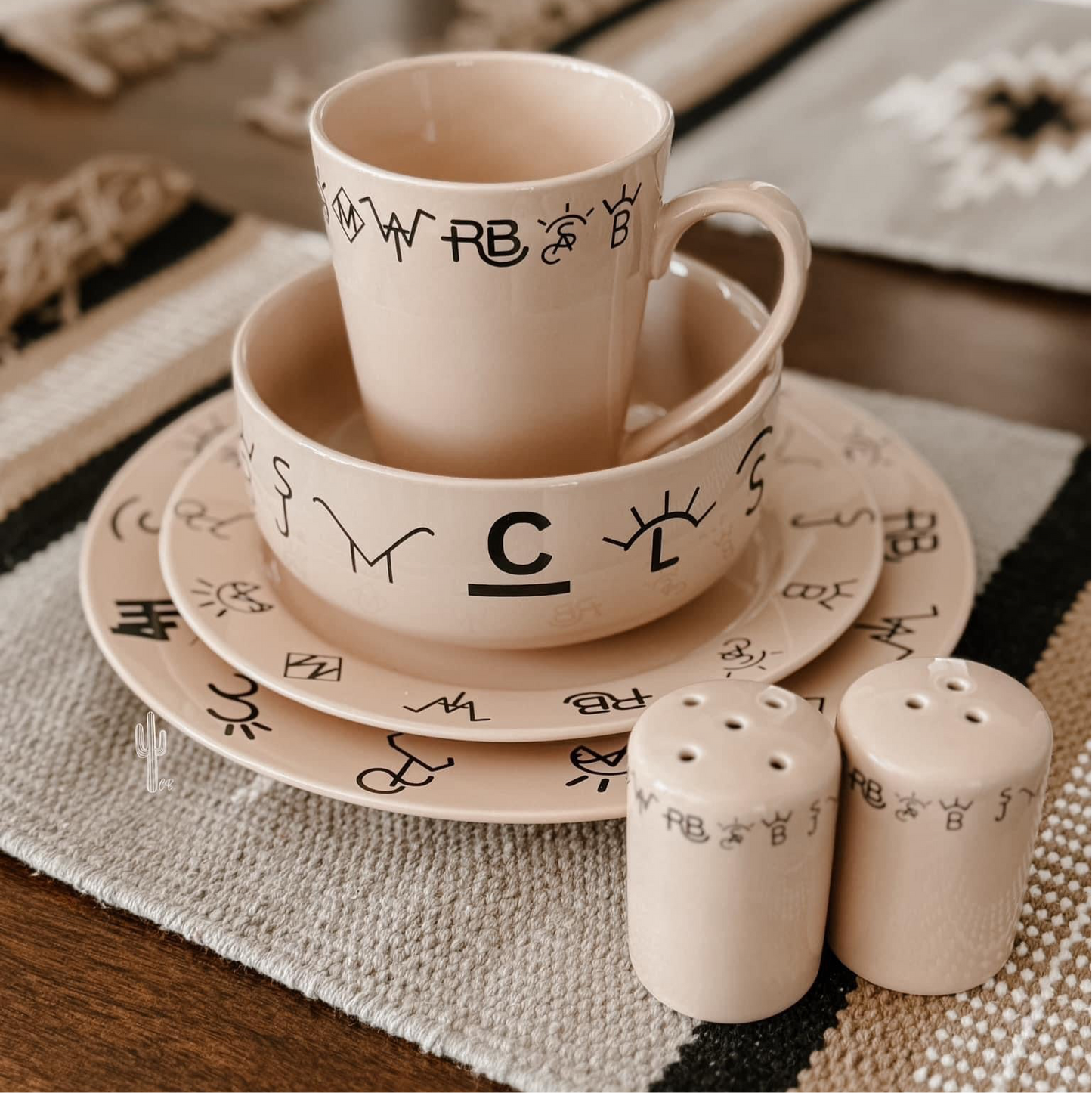 Branded Dinnerware Set